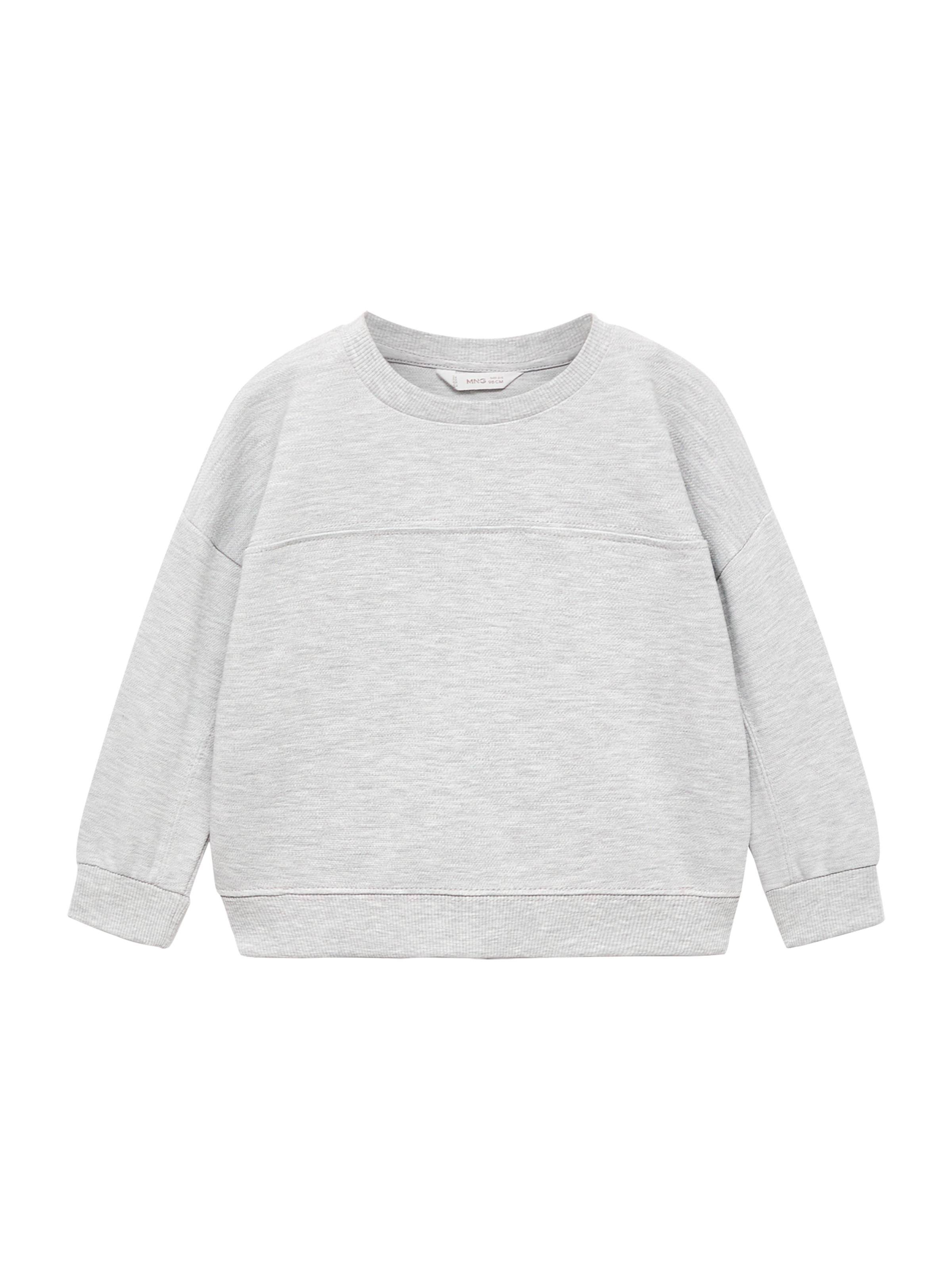 MANGO KIDS Mikina - Sivá: predná strana