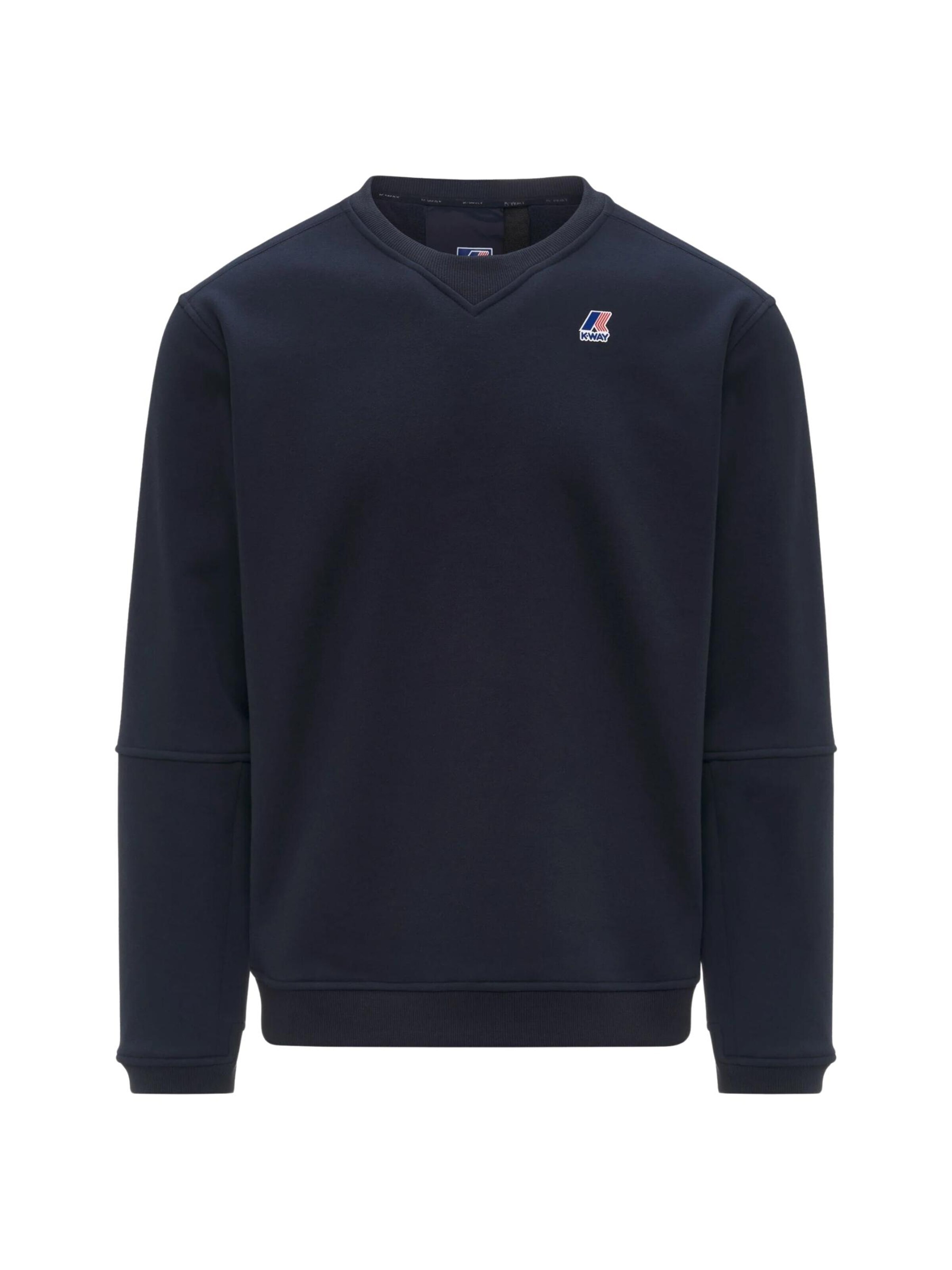 K-Way - Jersey 'K-WAY NAEL BRUSHED PC MAGLIA' en azul: frente