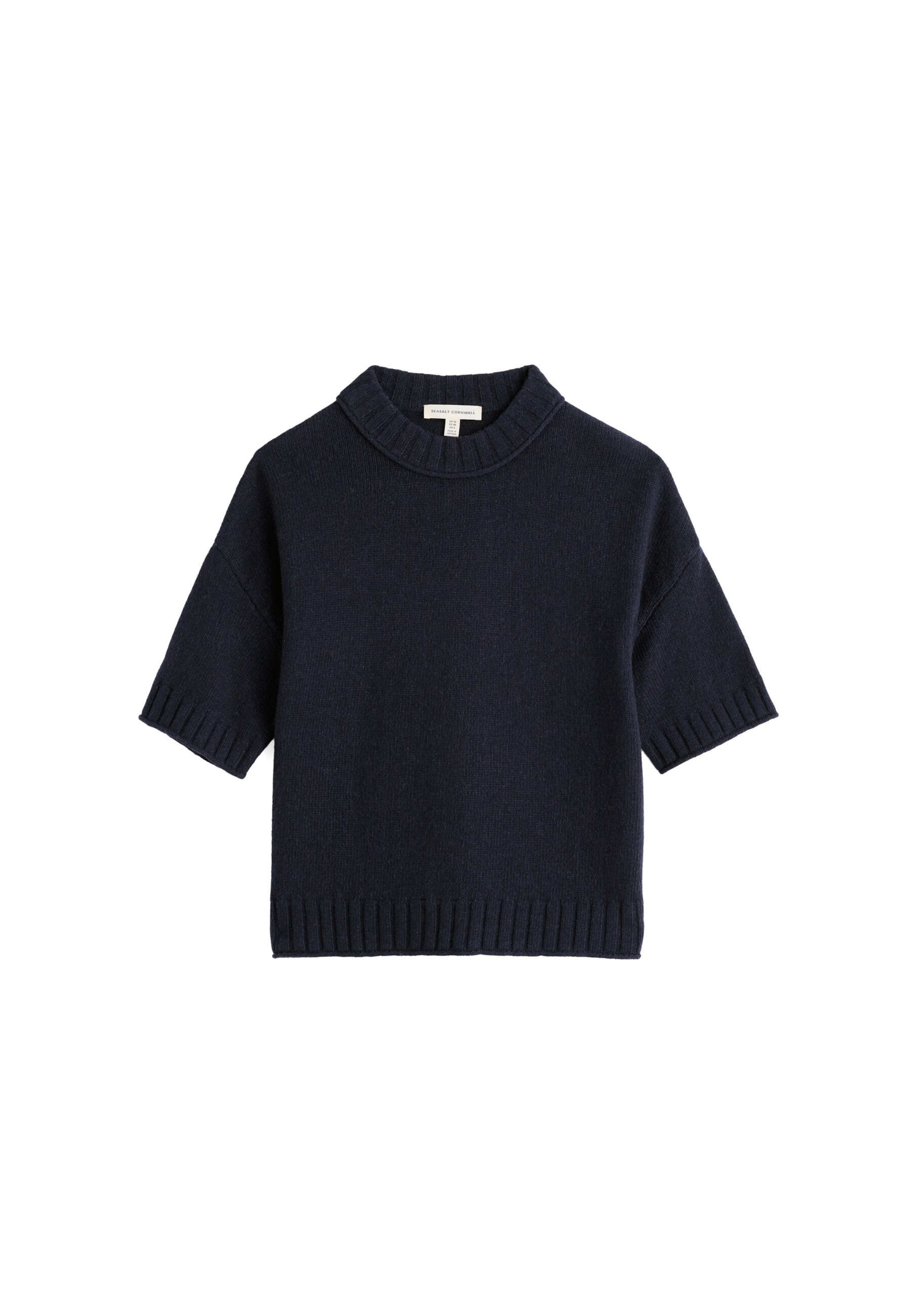 Seasalt Cornwall Sweater 'Fistral' in Blue: front