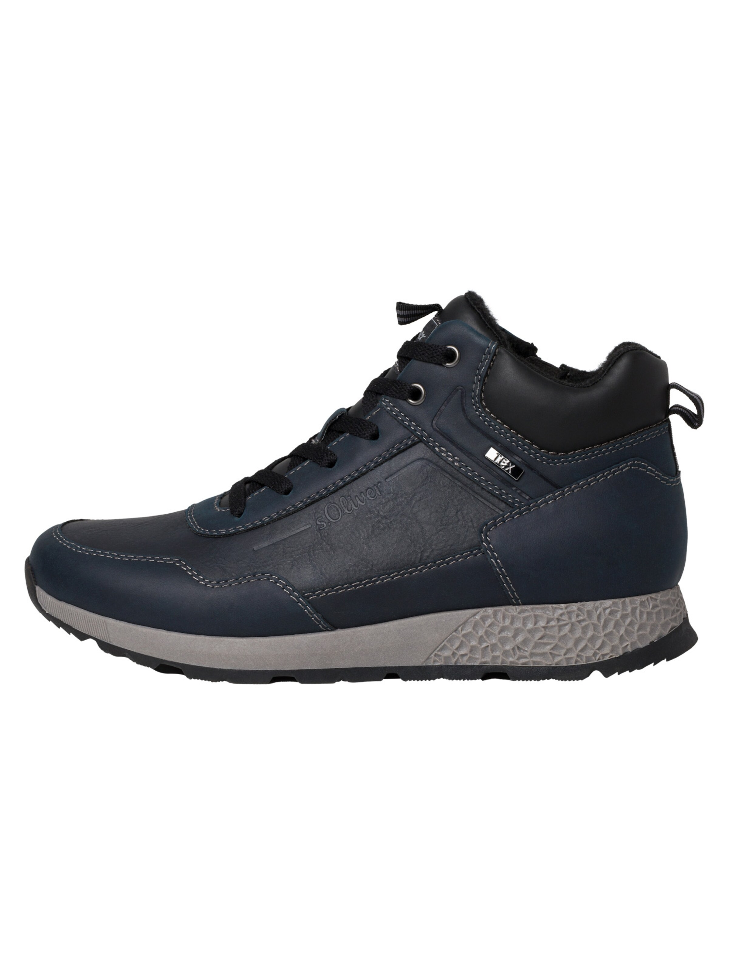Sneaker alta di s.Oliver in blu