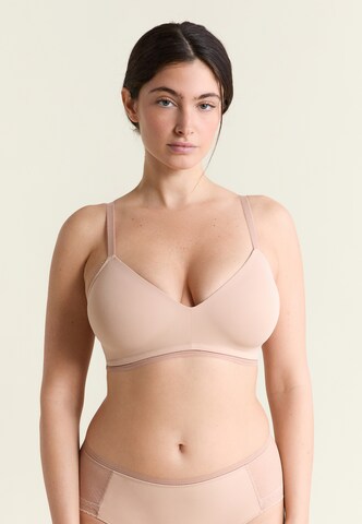 ETAM Triangle Bra 'PURE DREAM' in Beige