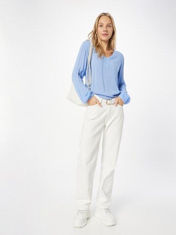 Kaffe Blouse 'Amber' in Blauw