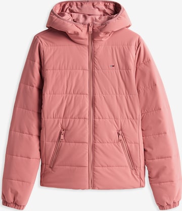 Tommy Jeans Демисезонная куртка в Ярко-розовый: спереди