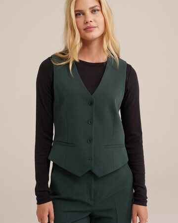 WE Fashion Vest in Green: front