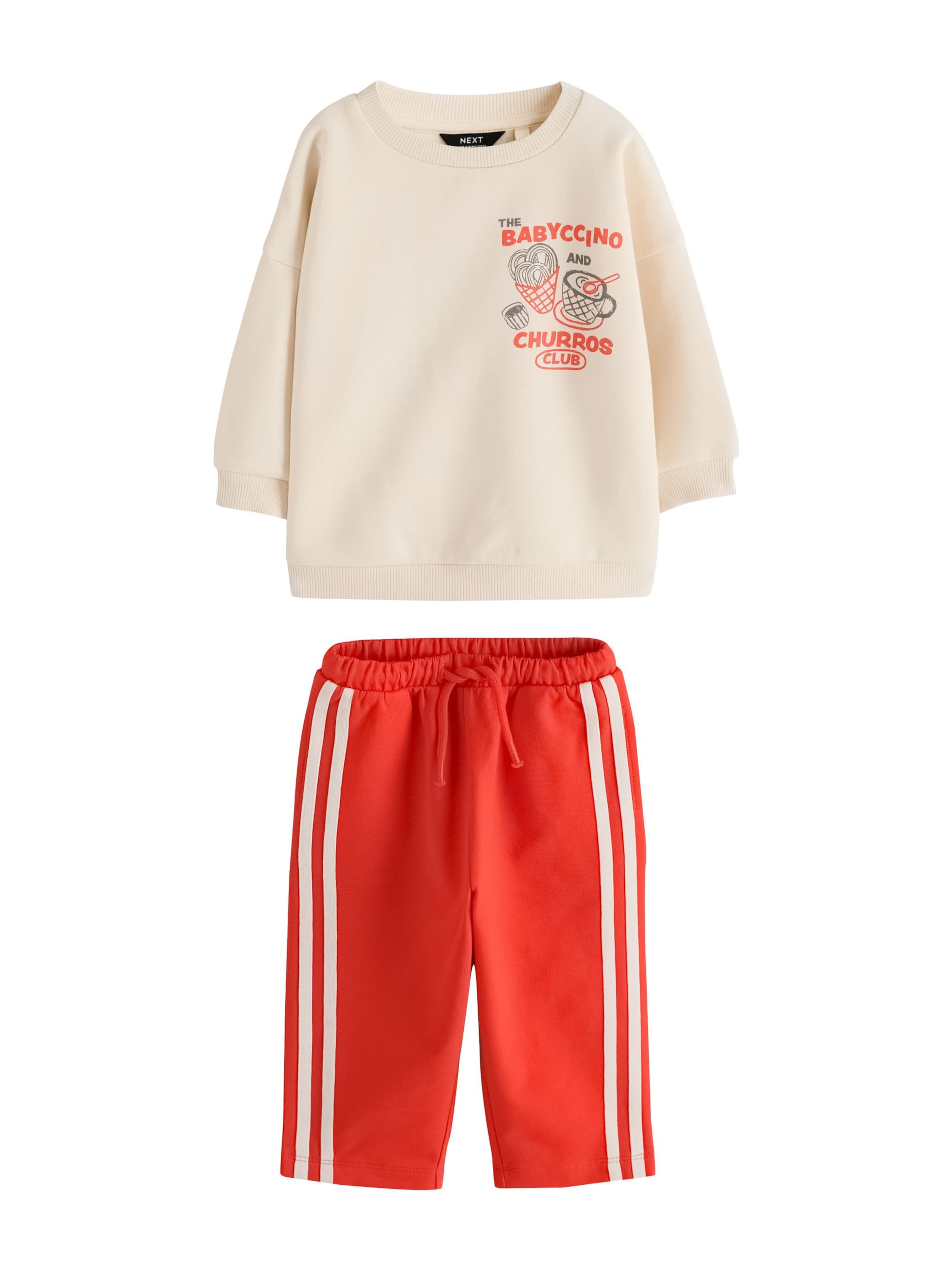 Tuta da jogging di Next in beige: frontale