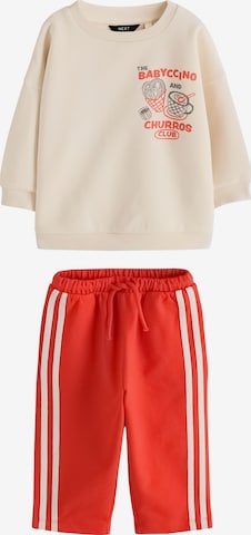 Tuta da jogging di Next in beige: frontale