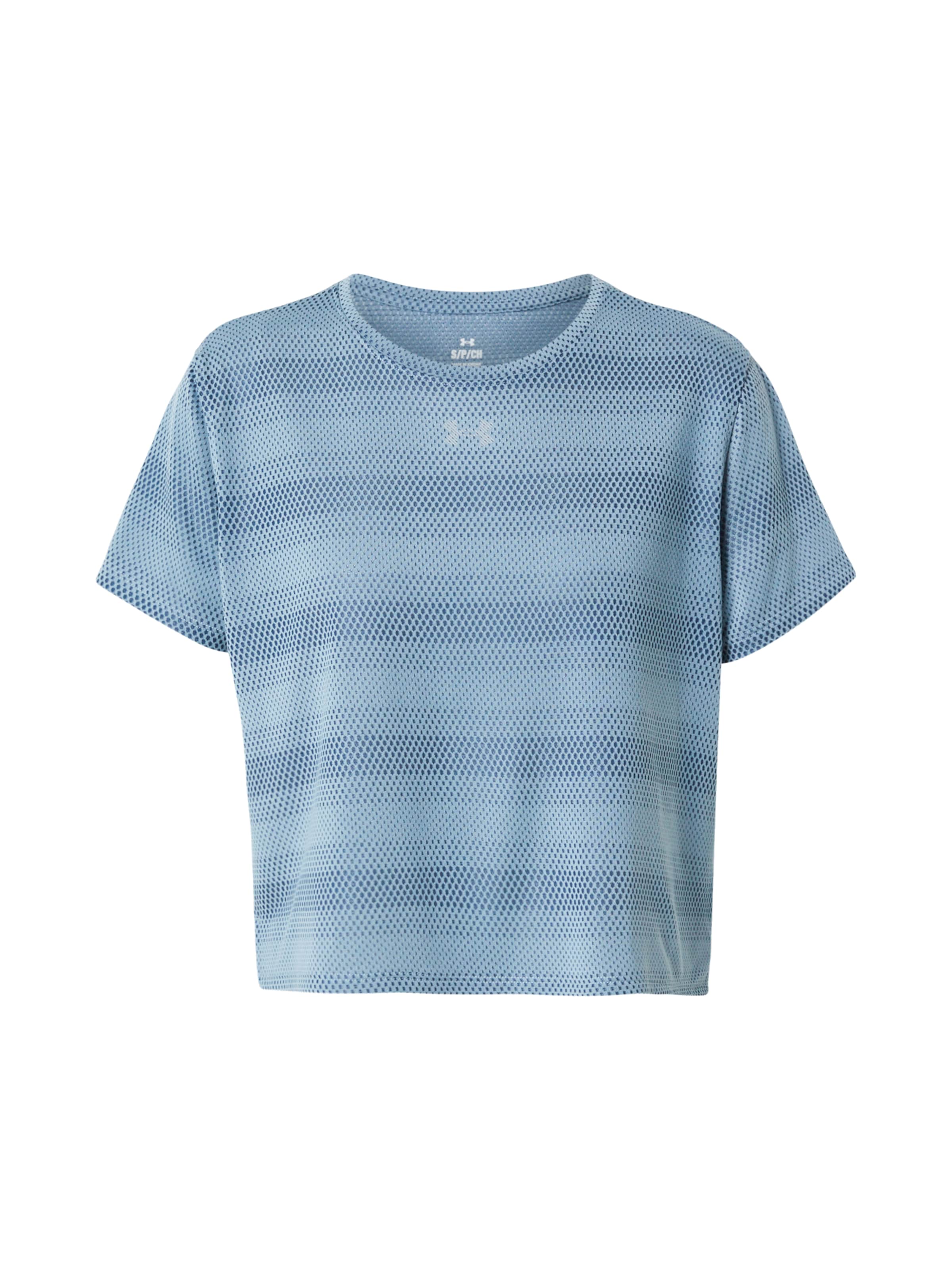 UNDER ARMOUR Performance Shirt 'Velociti' in Blue: front