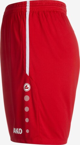 JAKO Regular Workout Pants in Red