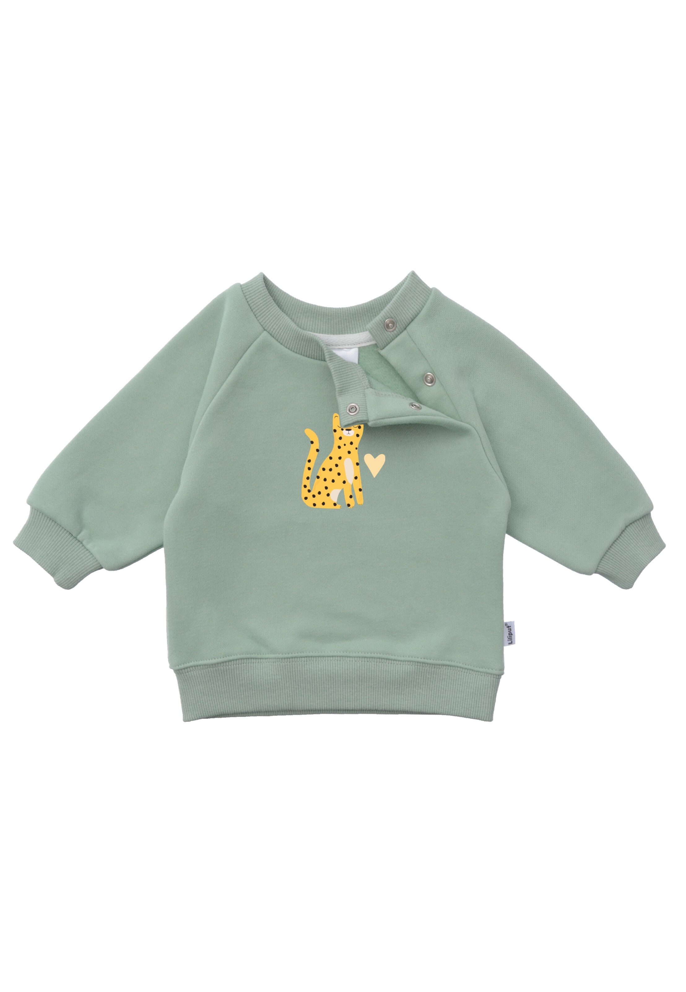 LILIPUT Sweatshirt 'Leopard' in Green: front