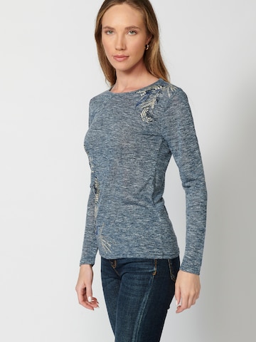 KOROSHI Shirts i blå