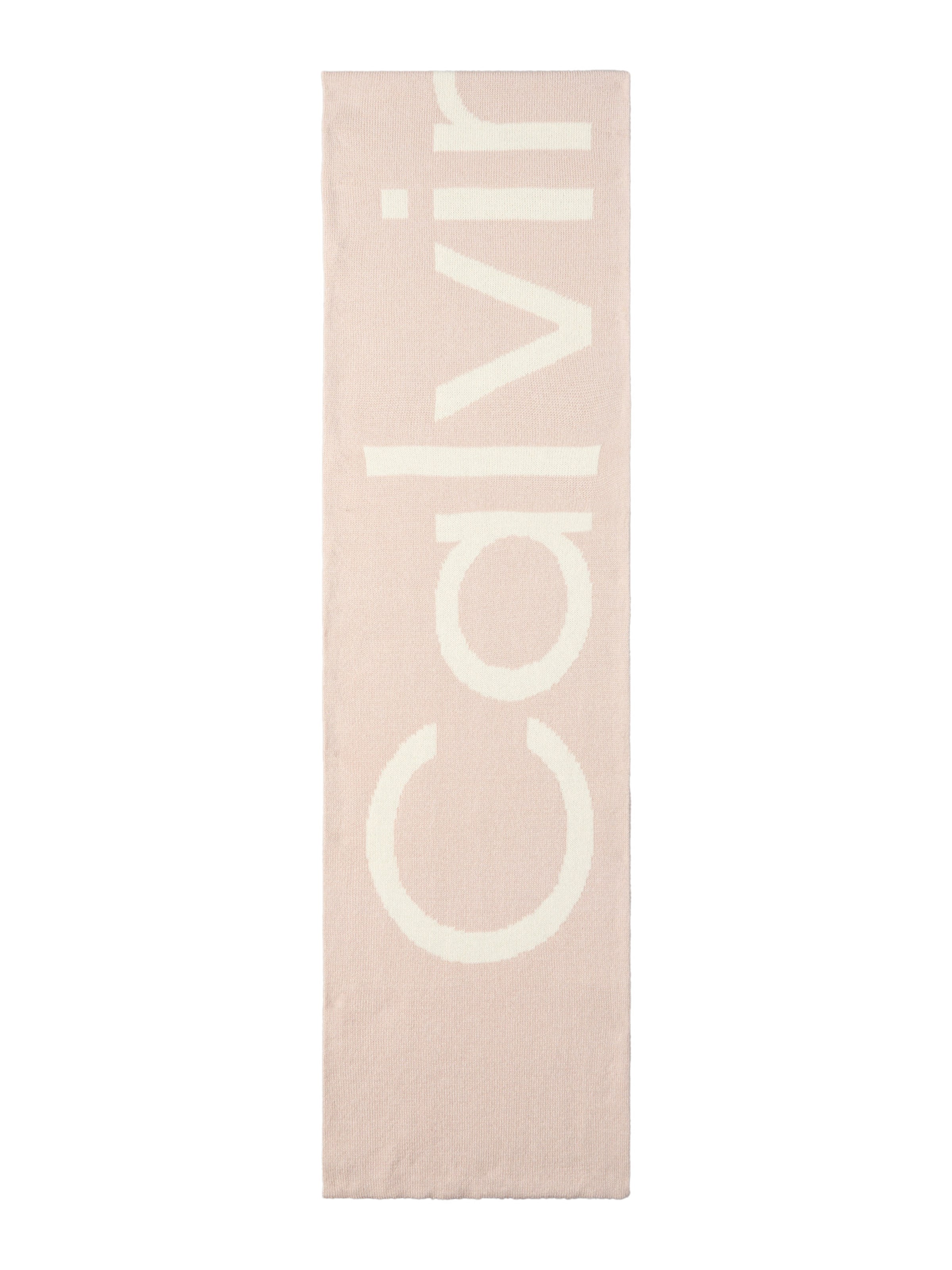 Écharpe Calvin Klein en blanc : devant