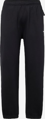 Nike Sportswear Housut 'Swoosh' värissä musta: etupuoli