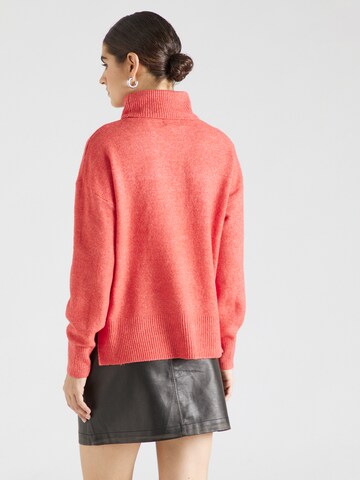 Pull-over PIECES en rouge