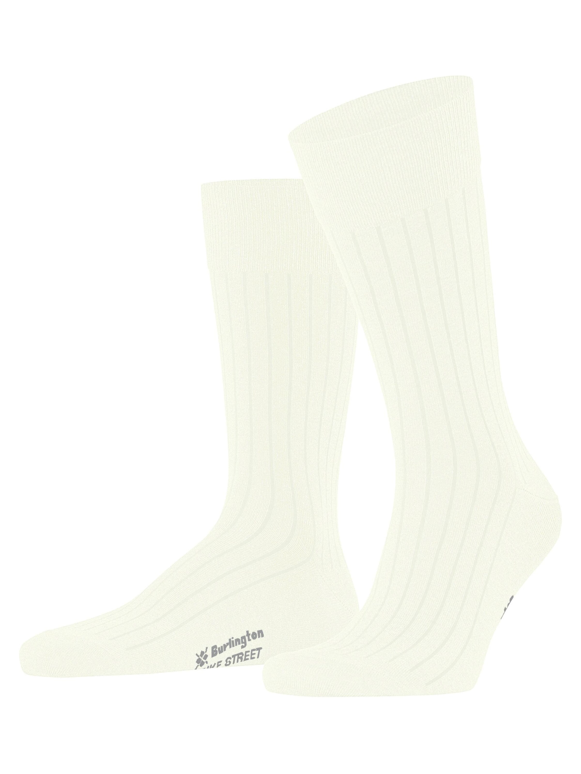BURLINGTON Socken 'Duke Street'‌ in Weiß: Vorderseite