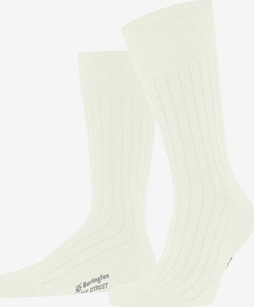 BURLINGTON Socken 'Duke Street' in Weiß: Vorderseite