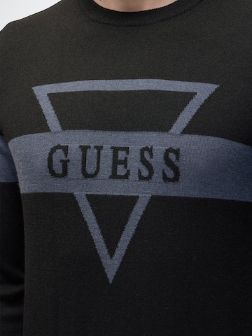 GUESS Sveter 'MARK' - Čierna