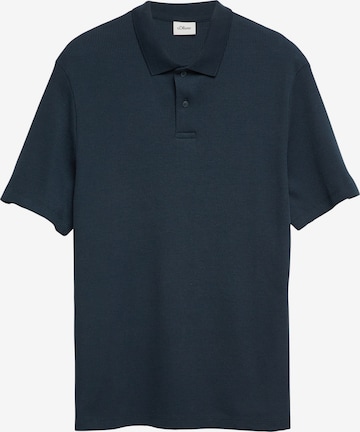 s.Oliver T-shirt i blå: framsida