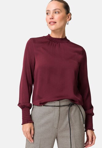 zero Blouse in Rood: voorkant