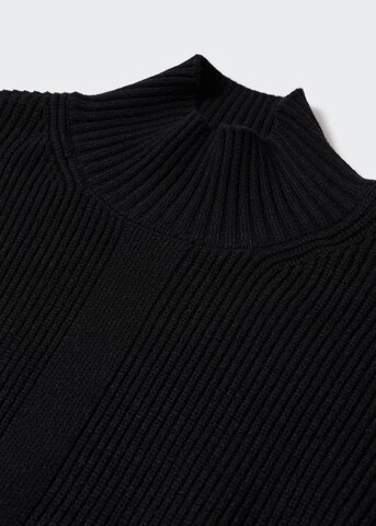 MANGO Sweater 'Mangus' in Black