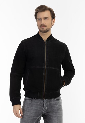 DreiMaster Vintage Between-season jacket in Black: front