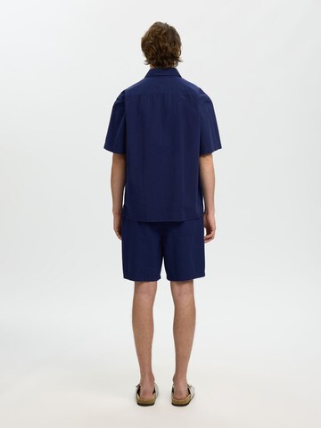 Fit confort Chemise SELECTED en bleu