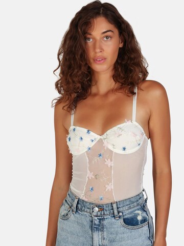 OW Collection Body 'FLORA' in Wit