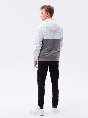 Veste mi-saison 'C447' Ombre en gris