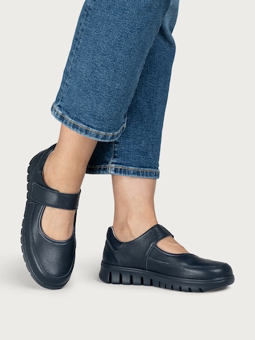 Ballerines VITAFORM en bleu : devant