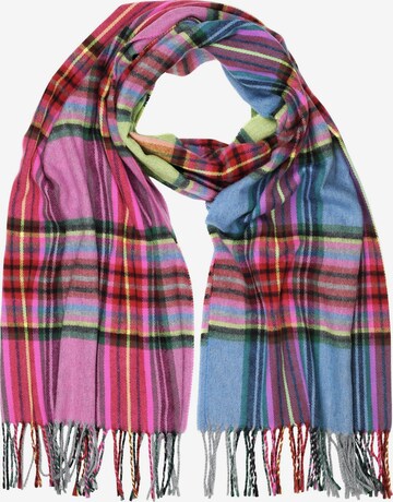 COLLEZIONE ALESSANDRO Scarf 'Multi' in Pink: front