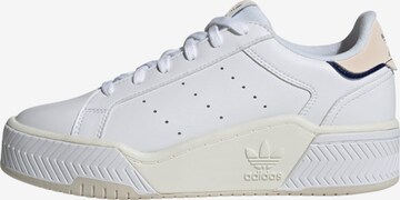 Sneaker low 'Court Tourino Bold' de la ADIDAS ORIGINALS pe alb: față