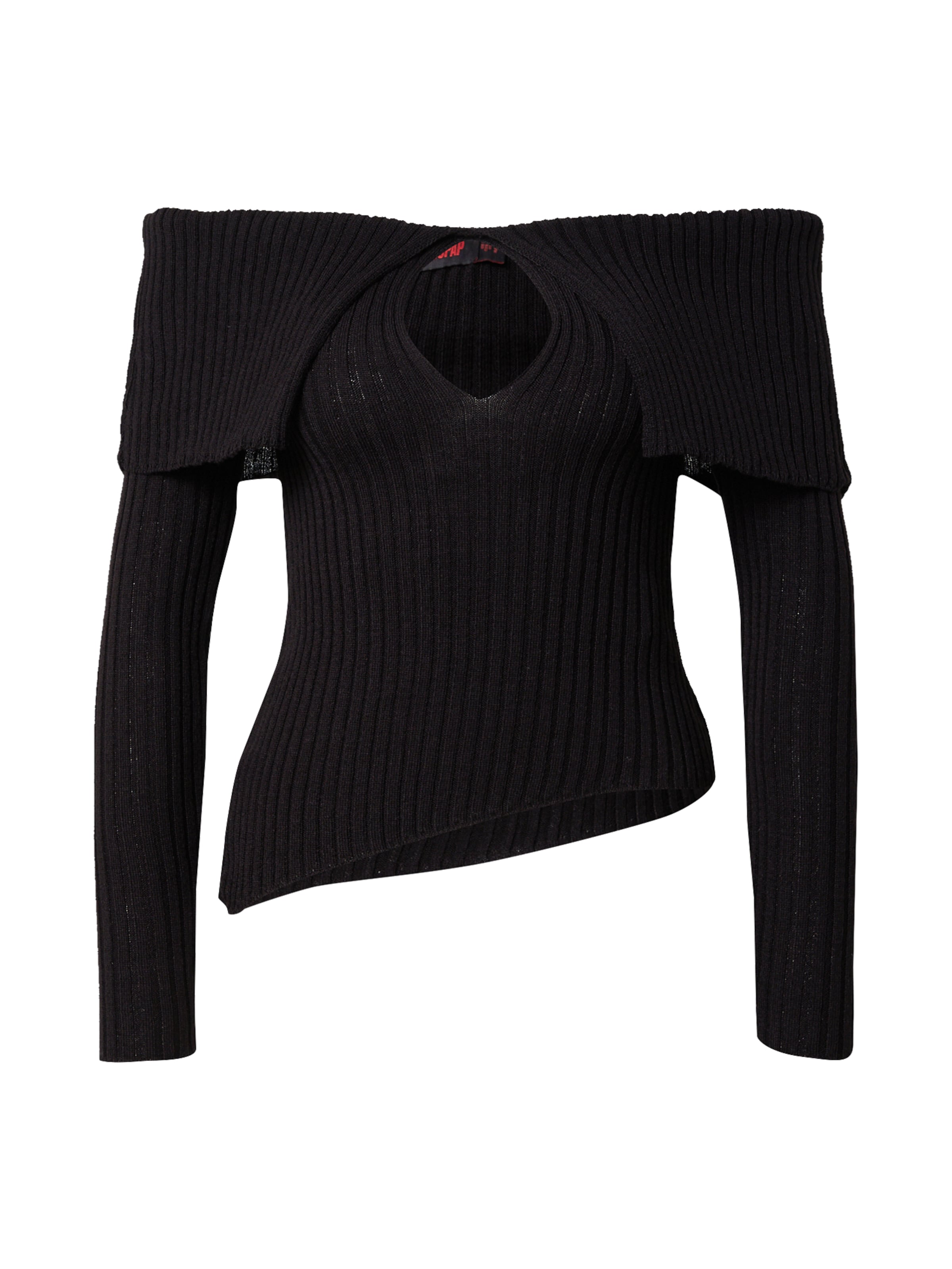 Misspap Sweater in Black: front