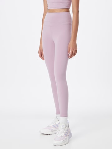Varley Workout Pants in Purple: front