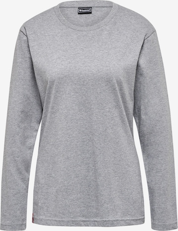 T-shirt fonctionnel Hummel en gris : devant