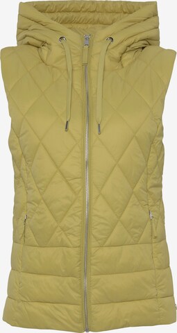 s.Oliver Vest in Yellow: front