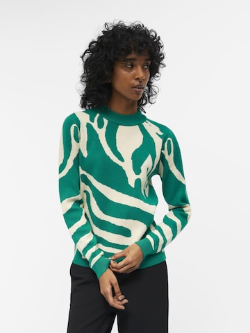 OBJECT Sweater 'Ray' in Green: front