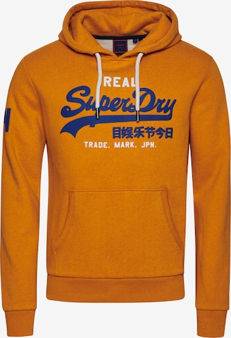 Superdry Sweatshirt in Orange: front