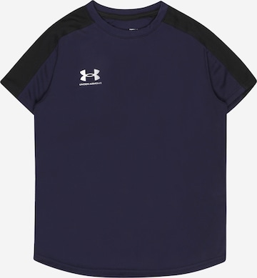 UNDER ARMOUR Functioneel shirt in Blauw: voorkant