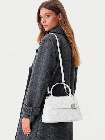 Borsa a mano di ARMANI EXCHANGE in bianco: frontale