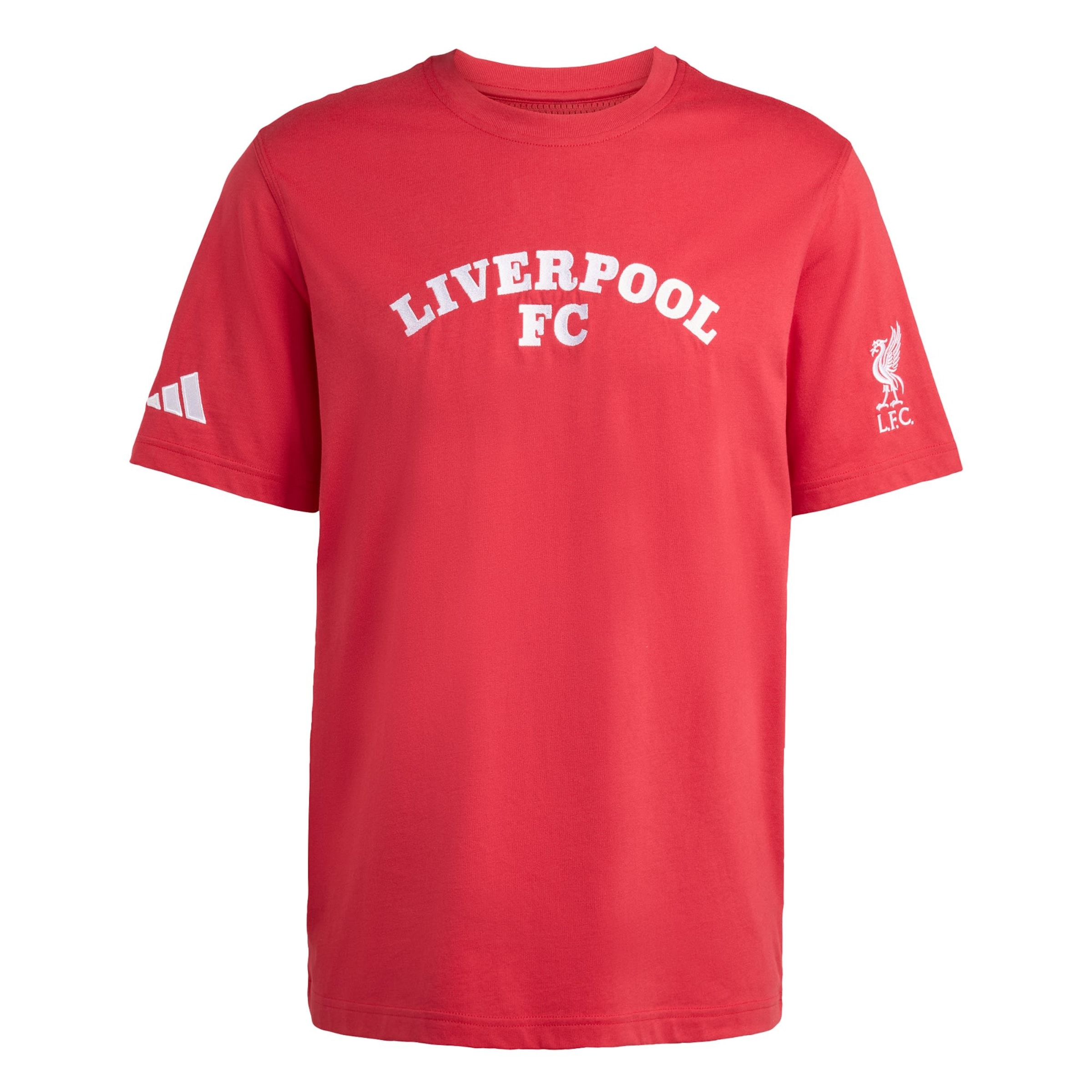 ADIDAS ORIGINALS Shirt 'Liverpool FC US' in Red / White, Item view