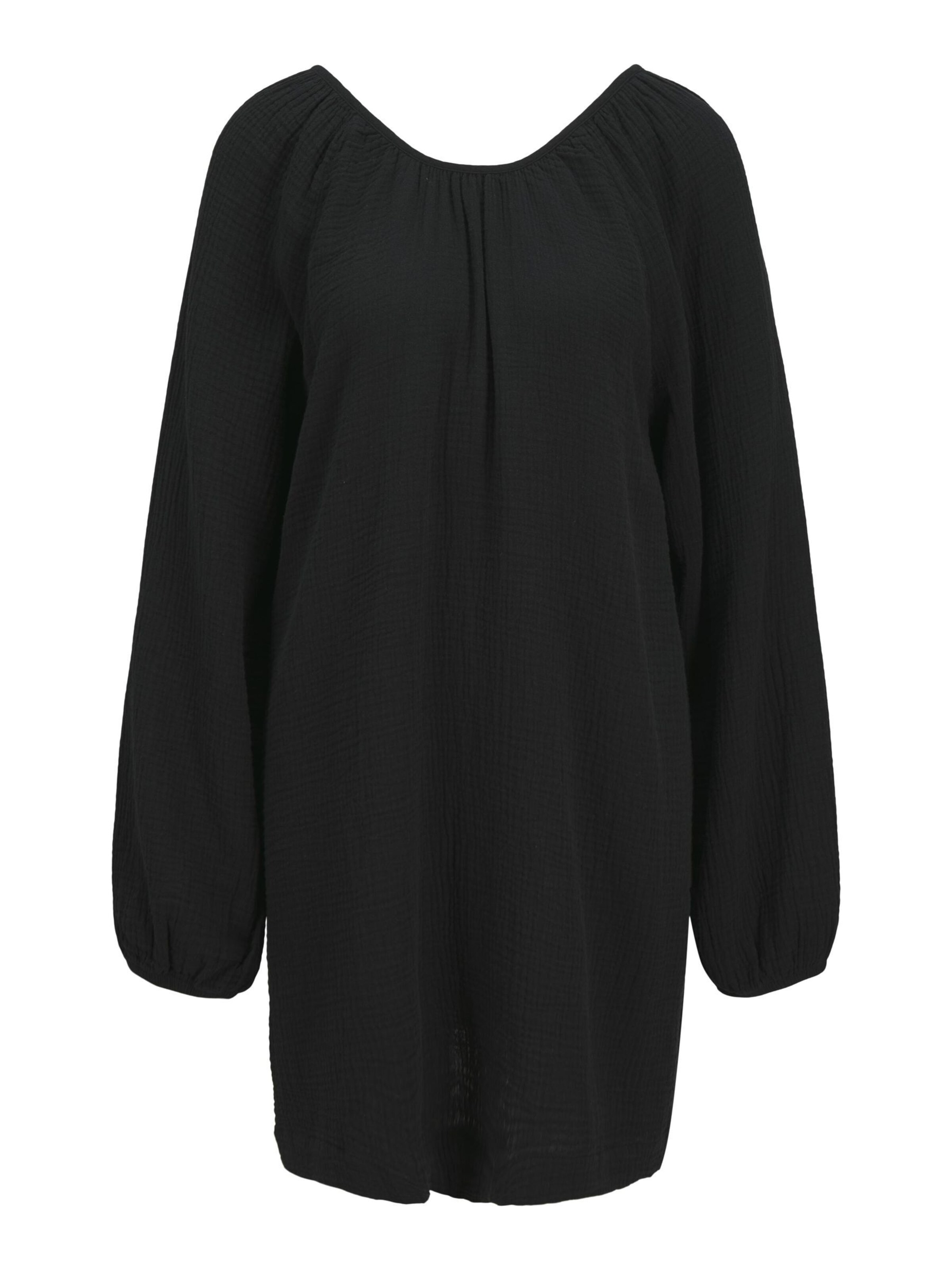 JJXX Jurk 'JXPIA' in Zwart: voorkant