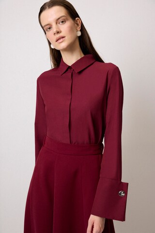 Touche Prive Kleid in Rot