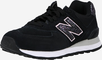 new balance Tenisky '574' – černá: přední strana