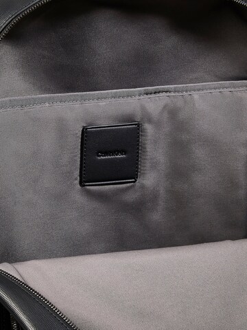 Calvin Klein Rucksack 'Saffiano' in Schwarz