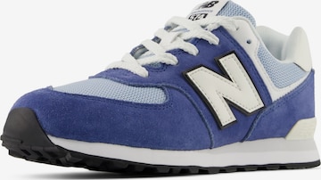 Baskets '574' new balance en bleu : devant