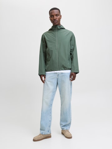 JACK & JONES Φθινοπωρινό και ανοιξιάτικο μπουφάν σε πράσινο