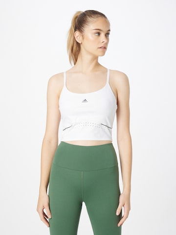 ADIDAS SPORTSWEAR Sporttop 'Hiit 45 Seconds ' in Wit: voorkant