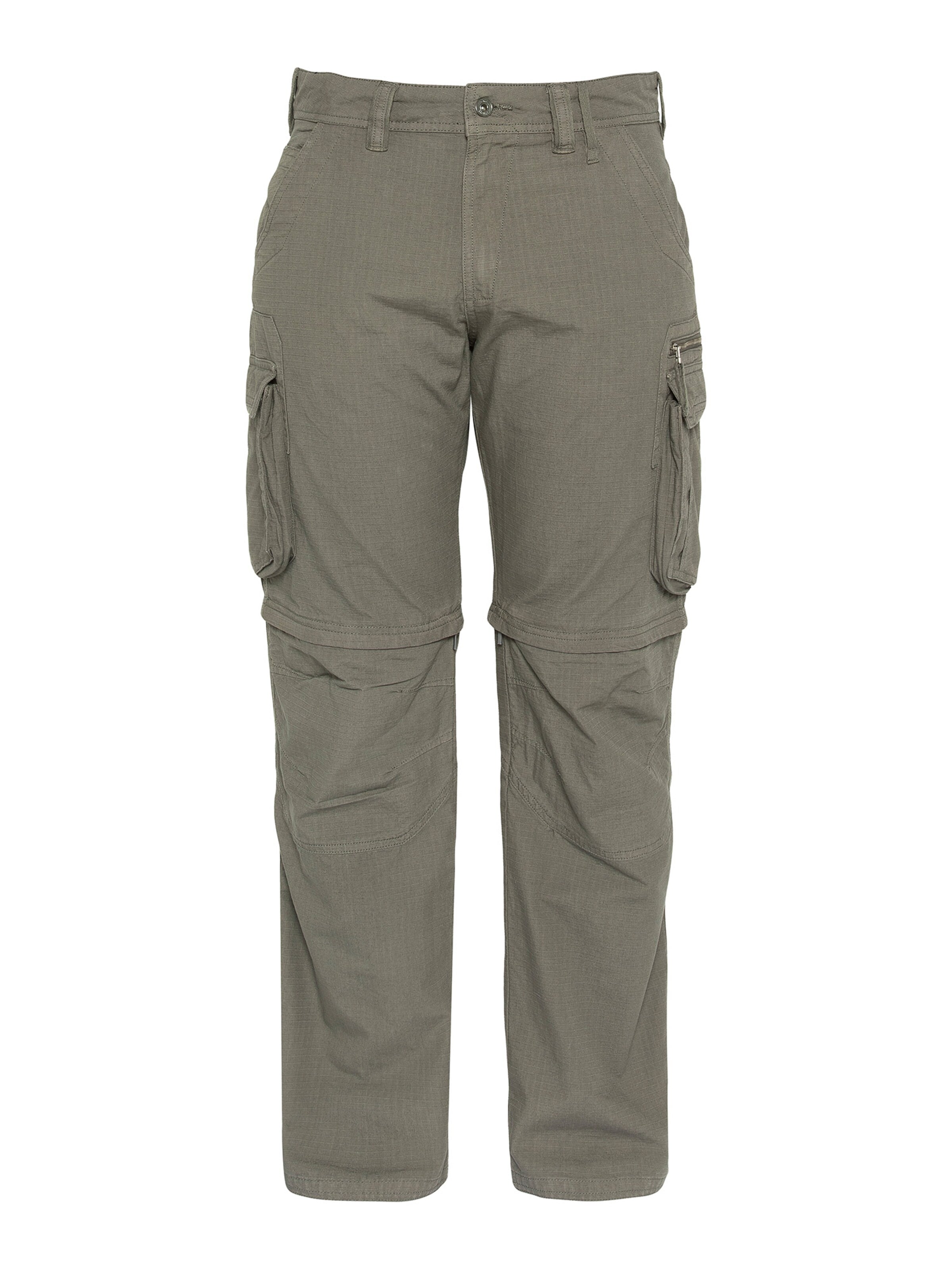 Regular Pantalon Schott NYC en gris : devant