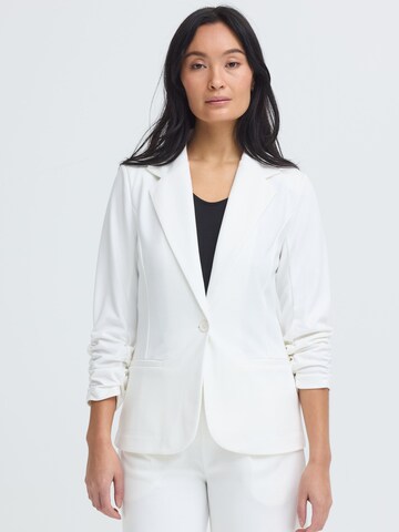 Oxmo Jackenblazer in Weiß: Vorderseite