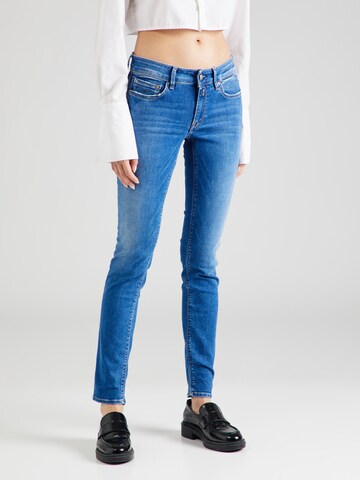 REPLAY Slimfit Jeans 'New Luz' in Blauw: voorkant