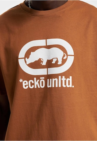 Ecko Unlimited Shirt 'JohnRhino' in Brown